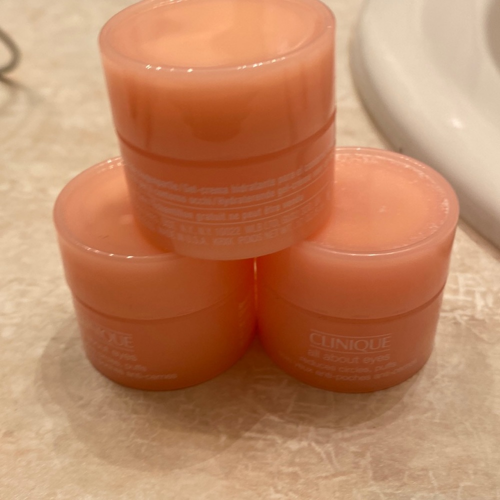 Clinique All about eyes 1.7 oz lot of 3 unopened